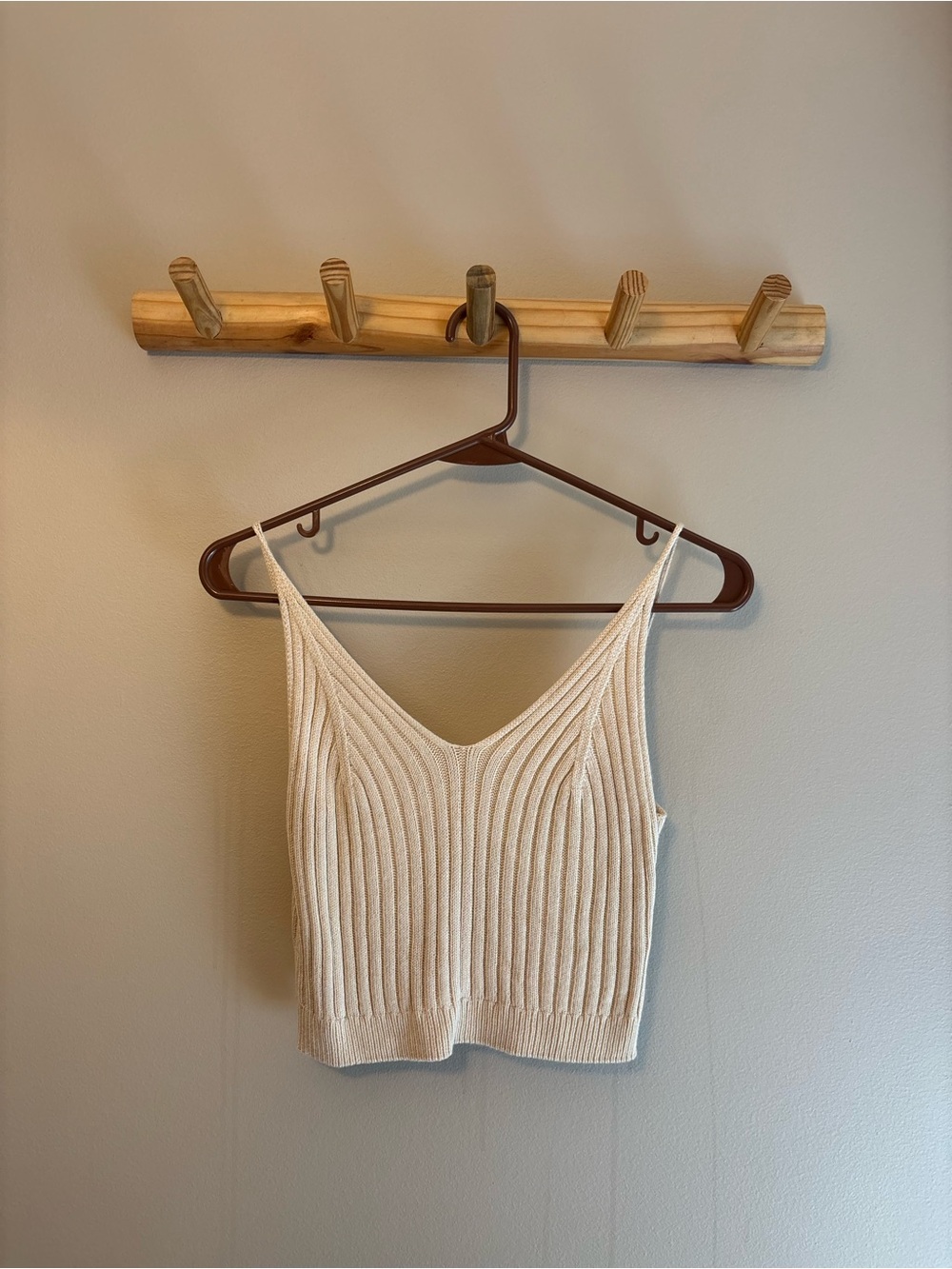 Women’s Beige Tank Top